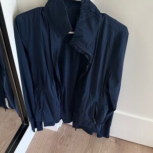 lululemon sight seen Navy Blue Utility Jacket